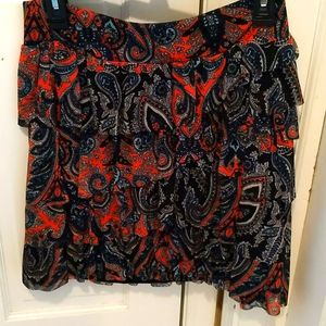 Women's tiered skirt